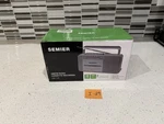 Semier SM-138 Vintage Am/fm Radio Cassette Recorder/ W. Fixed Price $25.00.