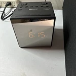Sony ICF-C1T Desktop Alarm Clock Am Fm Radio ICFC1T Black Works. Fixed Price $9.99.