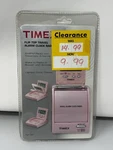 Vintage Timex Clock Flip Top Travel Alarm Am/fm Radio T315P Nip. Fixed Price $35.00.