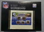 Nfl New York Giants Scoreboard Desk Clock Alarm Led Time Date Temp Evergreen. Fixed Price $59.99.