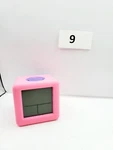 70931 Equity By Crosse Soft Cube Lcd Digital Alarm Clock. Fixed Price $15.00.