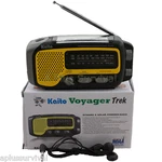Kaito KA350 Voyager Trek Yellow Solar Crank Battery Survival Shortwave Radio. Fixed Price $41.99.