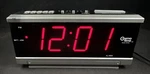 Cosmo Time Solid State Electronic Led Alarm Clock E-803. Fixed Price $14.95.
