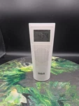 Rca BRC11-A Digital Clock Radio White Am/fm Plastic Battery Powered. Fixed Price $18.00.