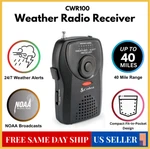 CWR100 Noaa Weather Radio / Emergency Alert Receiver, 7 Ch, Battery Operated. Fixed Price $16.75.