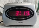 Timex T101S Extra Loud Led Alarm Clock (silver) Electric & Battery Backup. Fixed Price $16.00.