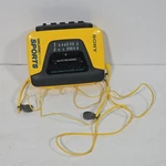 Sony Walkman Sports WM-AF59 Am/fm Cassette Player Yellow W/ Headphones Tested. Fixed Price $149.95.