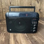 General Electric Superadio Wide Band Long Range Am/fm 7-2887B Tested. Fixed Price $35.47.