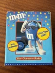 M&m's "blue Character Radio" With Headphones, 1990'S Shack, New-old-stock. Fixed Price $16.00.