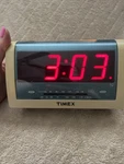 Timex T256W Jumbo Led Digital Alarm Clock Radio - Tested & Working Big Display. Fixed Price $7.22.