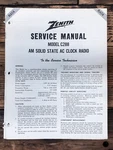 Zenith Model C288 RA-14 Radio Service Manual *original*. Fixed Price $19.97.