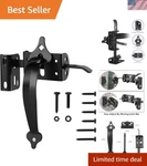 Heavy-duty Self-locking Thumb Gate Latch & 9" Handle Steel Security Kit. Fixed Price $31.48.