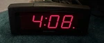 Vintage Radio Shack Digital Red Led Alarm Clock 63-796 Large Display. Fixed Price $15.95.
