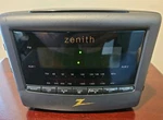 Zenith Z124B Black Am Fm Dual Alarm Clock Radio Model - Tested. Fixed Price $12.00.
