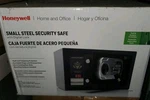 Honeywell Small Steel Security Safe W/ Digital Clock-black (5330DJ). Fixed Price $119.95.