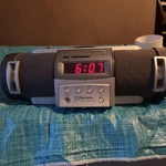 Vintage Emerson Am-fm Alarm Clock Radio/ Model CK5030/ Tested/ 1991. Fixed Price $20.00.