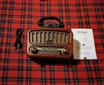 Prunus J-180 Portable Radio "tested Works" With Everything. Fixed Price $18.99.