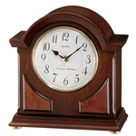 Seiko 9" Brown Wooden Case With Chime Mantel Clock. Fixed Price $245.56.