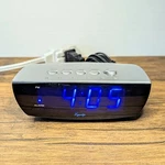 Equity " Desktop Alarm Clock, Blue Led Digital Display Model 75903. Fixed Price $14.99.