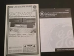 Ge 7-4269A Spacemaker Under Cabinet Radio Cassette Player Owners Manual Use Care. Fixed Price $8.99.