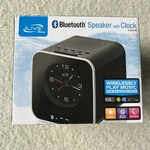 Ilive Bluetooth Speaker With Clock ICB263B. Fixed Price $5.00.