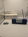 Eddie Bauer Freeman Fm Compact Blue Radio Used Great Condition. Fixed Price $20.00.