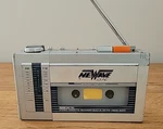 Vintage Newave CDU8IE830 Metal Am/fm Radio - Cassette Recorder. Fixed Price $29.00.