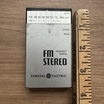 80S General Electric Fm Stereo Walkman-style Headset Radio Aux No 7-1250A Read. Fixed Price $19.95.