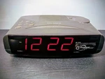 Vintage Magnavox Aj 3440 Am/fm Weather Band Dual Alarm Clock Radio Black-red Led. Fixed Price $24.99.