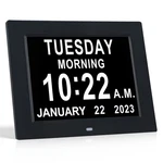 Tmc 8 Inch Dementia Clock For Seniors Large Auto-dimming Calendar Display W.... Fixed Price $51.76.