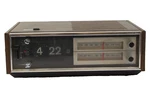 Vtg Panasonic Am/fm Flip Clock Radio Model RC-6530 ** Powers Needs Repair. Fixed Price $38.75.