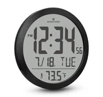 Marathon CL030074BS Black Stainless 15 In. Round Digital Lcd Wall Clock. Fixed Price $199.95.