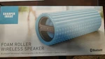 Sharper Image Foam Roller Wireless Speaker For Pilates, Stretching And Yoga. Fixed Price $34.99.