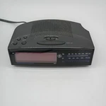 Ge Black Alarm Clock Am/fm Radio Battery Backup Model No 7-4815A Tested & Works!. Fixed Price $14.47.