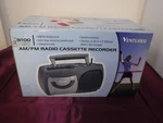 Brand New! Venturer 9100 Portable Am/fm Radio Cassette Recorder 4C Battery Ac. Fixed Price $35.00.