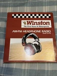 Vintage Winston Motorsports Am/fm Headphone Radio New ! #22882. Fixed Price $25.50.