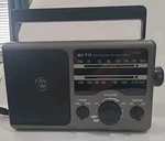 MD-T16. Am/fm Portable Radio Battery Operated By 4X Cell Ac Power.. Fixed Price $13.98.