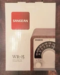 Sangean Am/fm Radio Receiver WR-15, Walnut Case, W/ Power Adapter New Open Box. Fixed Price $129.00.