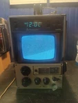 Rare Vintage 1978 Ambassador 7805 Portable Tv Receiver & Am/fm Radio. Fixed Price $225.00.