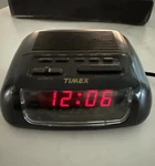 Timex T234B Radio/alarm Black Used Free Shipping Tested. Fixed Price $29.55.