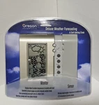 Oregon Scientific Deluxe Wireless Weather Station & Atomic Clock Model BAR608HGA. Fixed Price $89.99.
