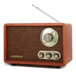 Looptone Usb Sd Multifunction Am Fm Vintage Radio With Bluetooth Brown. Fixed Price $62.09.