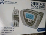 2004 Southwestern Bell Freedom Phone With Clock Am/fm Radio & Cd Player. Fixed Price $60.00.