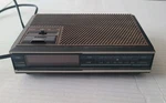Vintage Spartus Model No. 0105 Alarm Clock Radio From The 80S Red Display Pics. Fixed Price $26.00.