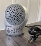 Conair Sound Therapy Sleep Machine-model SU12-SILVER-NIGHT Light-euc. Fixed Price $25.99.