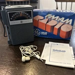 Vtg Ge Am Fm Transistor Radio P4715 1970S Solid State Original Box Works!. Fixed Price $24.99.