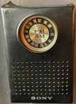 Vintage 1971 Sony Transistor Radio 3F-66W W/ Original Case Tested & Works. Fixed Price $59.99.