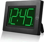 Kwanwa Large Digital Alarm Clock, 3" Led Display Battery Operated, Dimmable Auto. Fixed Price $52.99.