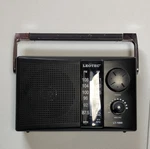 Leotec LT-1808 Portable Am/fm Radio Black Headphone Jack Tuning Dial. Fixed Price $11.00.
