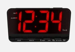 New Equity 30402 Extra-large In. Red Led Electric Alarm Clock With High/low. Fixed Price $25.00.